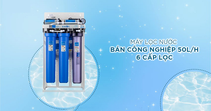 Hình ảnh máy lọc nước bán công nghiệp Karofi 50L/H