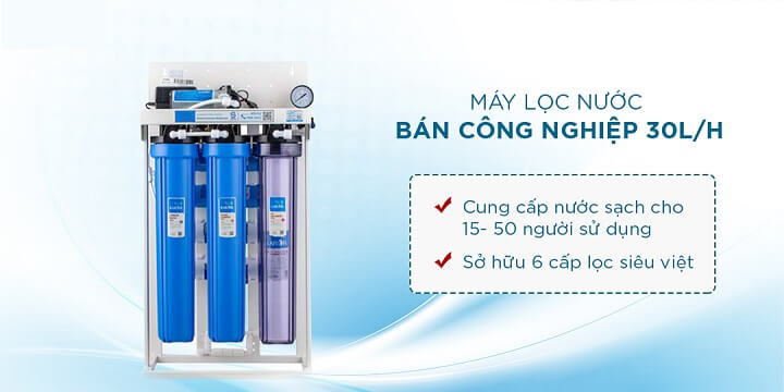 Hình ảnh máy lọc nước Karofi bán công nghiệp 30L/H