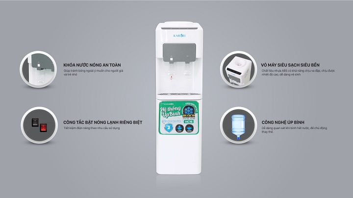Công năng tuyệt vơi của Cây nước HC16