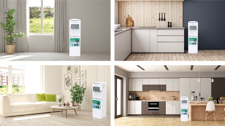 Cây nước nóng lạnh trang trí làm nổi bật không gian sống ngôi nhà của bạn