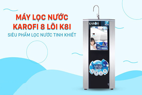 Máy lọc nước Karofi 8 lõi K8I-1