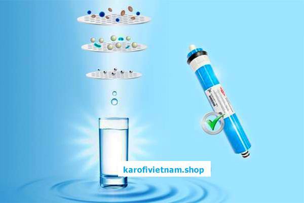 Màng lọc RO Hàn Quốc của Karofi