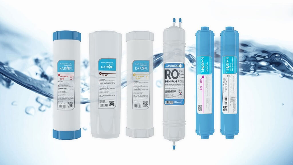 Hệ thống lọc 6 cấp mạnh mẽ của HCV362