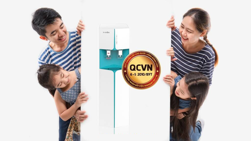Máy lọc nước HCV362 đời mới tích hợp nóng lạnh